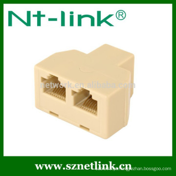 Venda quente rj11 telefone duplex jack